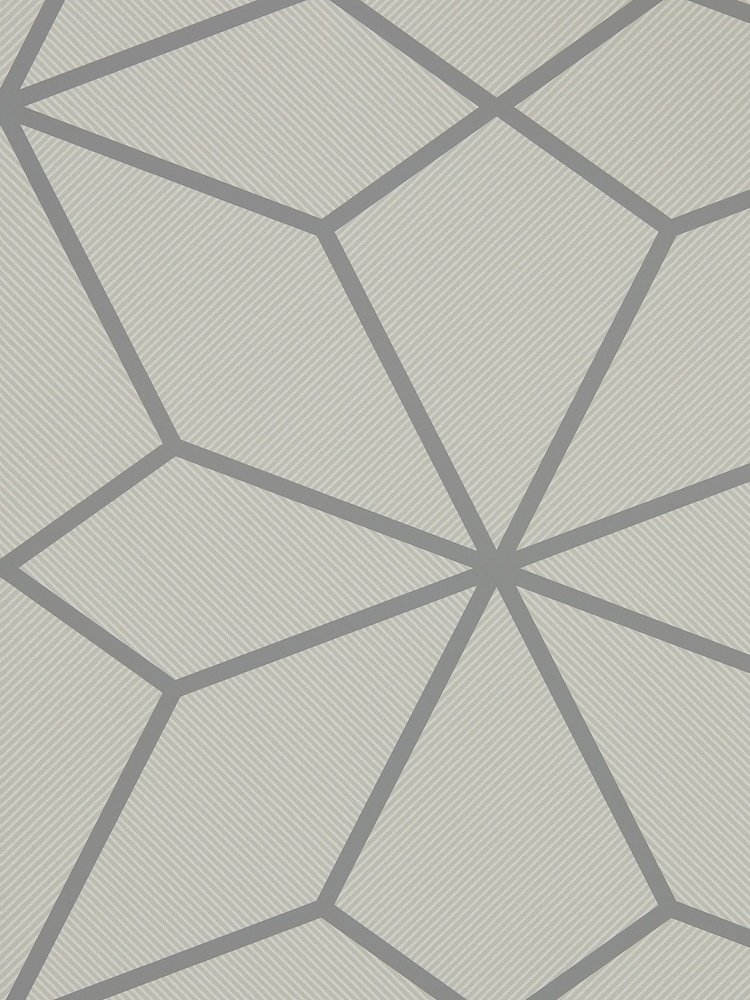 Harlequin Grey Axal Wallpaper - Image 1 of 1