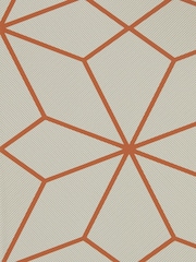 Harlequin Orange Axal Wallpaper Sample Wallpaper - Image 1 of 1