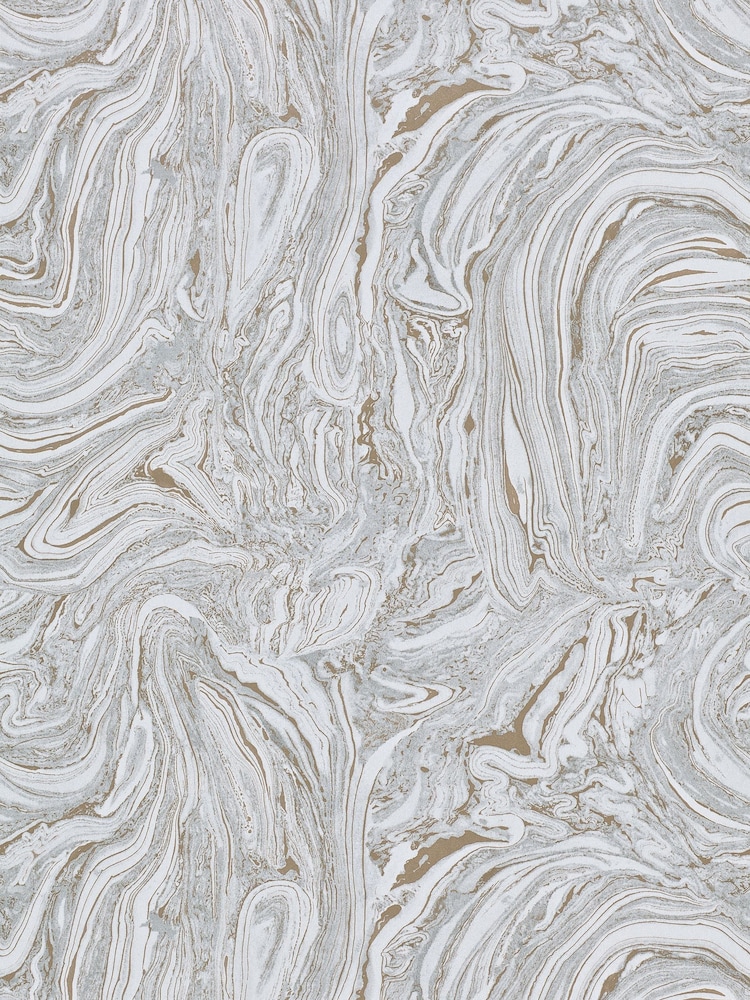 Harlequin Grey Makrana Wallpaper - Image 1 of 1