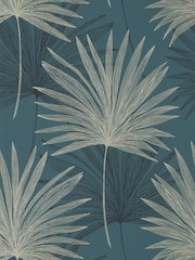 Harlequin Blue Mitende Wallpaper Sample Wallpaper - Image 1 of 1