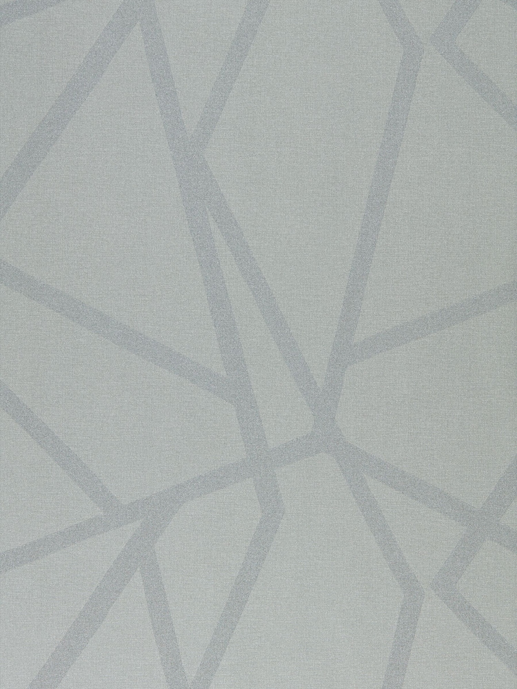 Harlequin Silver Sumi Shimmer Wallpaper Sample Wallpaper - Image 1 of 1