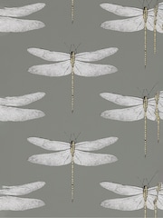 Harlequin Grey Demoiselle Wallpaper - Image 1 of 1