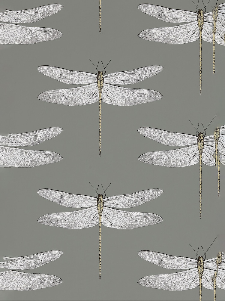 Harlequin Grey Demoiselle Wallpaper - Image 1 of 1