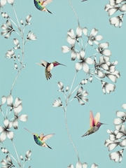 Harlequin Blue Amazilia Wallpaper - Image 1 of 1