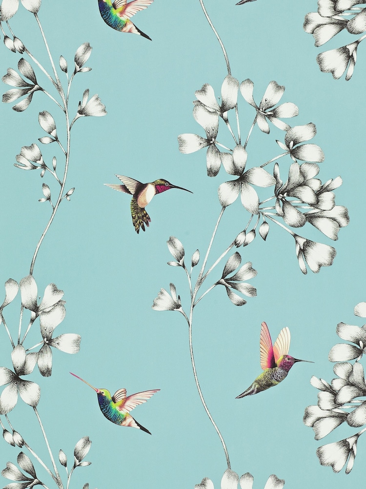 Harlequin Blue Amazilia Wallpaper - Image 1 of 1