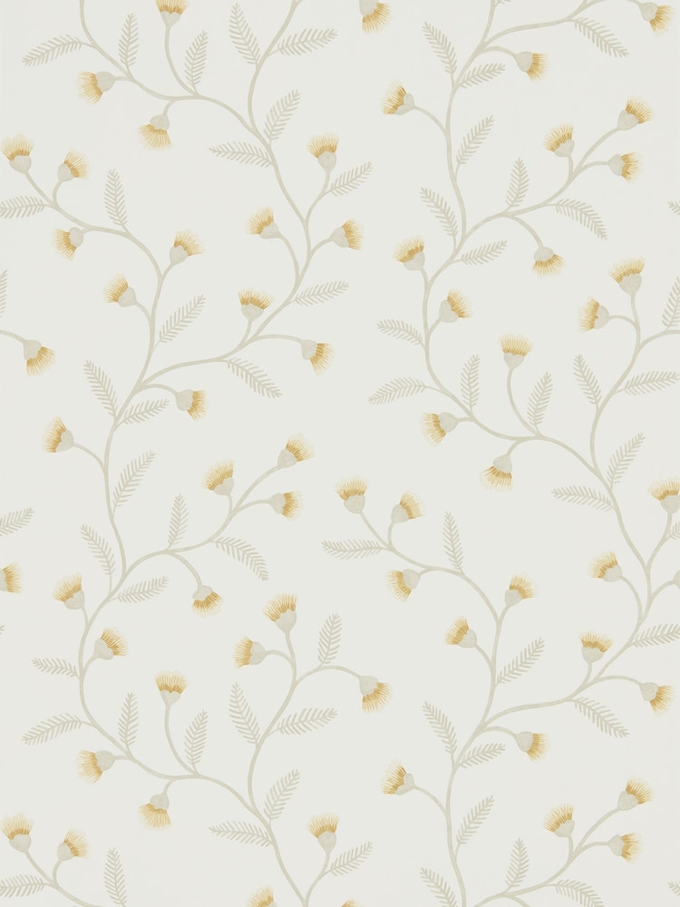 Sanderson Home Natural Everly Wallpaper Sample Wallpaper - Image 1 of 1
