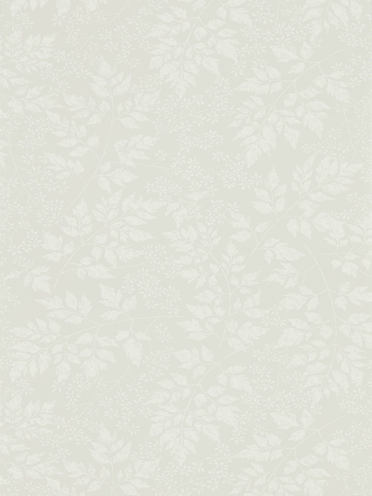 Sanderson Home Grey Spring Leaves Wallpaper Sample Wallpaper - Image 1 of 1 Sanderson Home Grey Spring Leaves Wallpaper Sample Wallpaper - Image 1 of 1