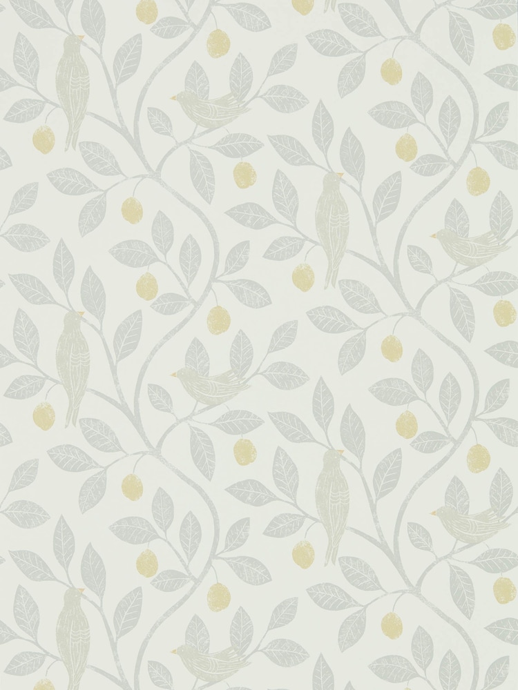 Sanderson Home Natural Damson Tree Wallpaper - Image 1 of 1