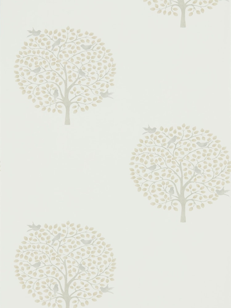 Sanderson Home Natural Bay Tree Wallpaper Sample Wallpaper - Image 1 of 1