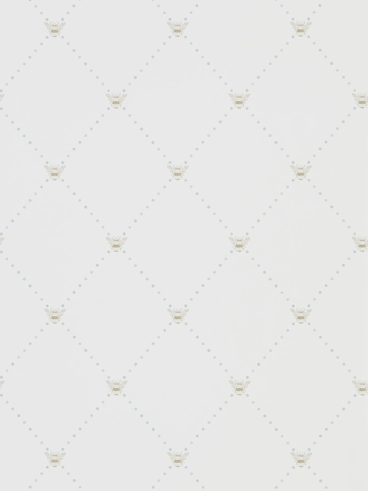 Sanderson Home Grey Nectar Wallpaper - Image 1 of 1