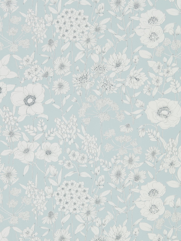 Sanderson Home Green Maelee Wallpaper Sample Wallpaper - Image 1 of 1 Sanderson Home Green Maelee Wallpaper Sample Wallpaper - Image 1 of 1
