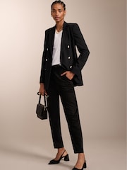 Baukjen Elizabeth Black Trousers with Lenzing Ecovero™ - Image 1 of 5