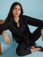 Baukjen Elizabeth Black Trousers with Lenzing Ecovero™ - Image 4 of 5