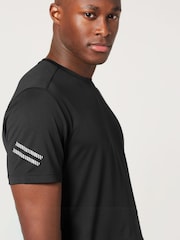 Black Active Gym & Training T-Shirt - Image 1 of 5
