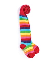 Колготки в полоску с высоким содержанием хлопка JoJo Maman Bébé - Изображение 2 из 3