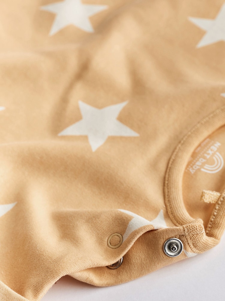 Minerals Star Baby Jersey Romper 4 Pack (0mths-3yrs) - Image 4 of 9