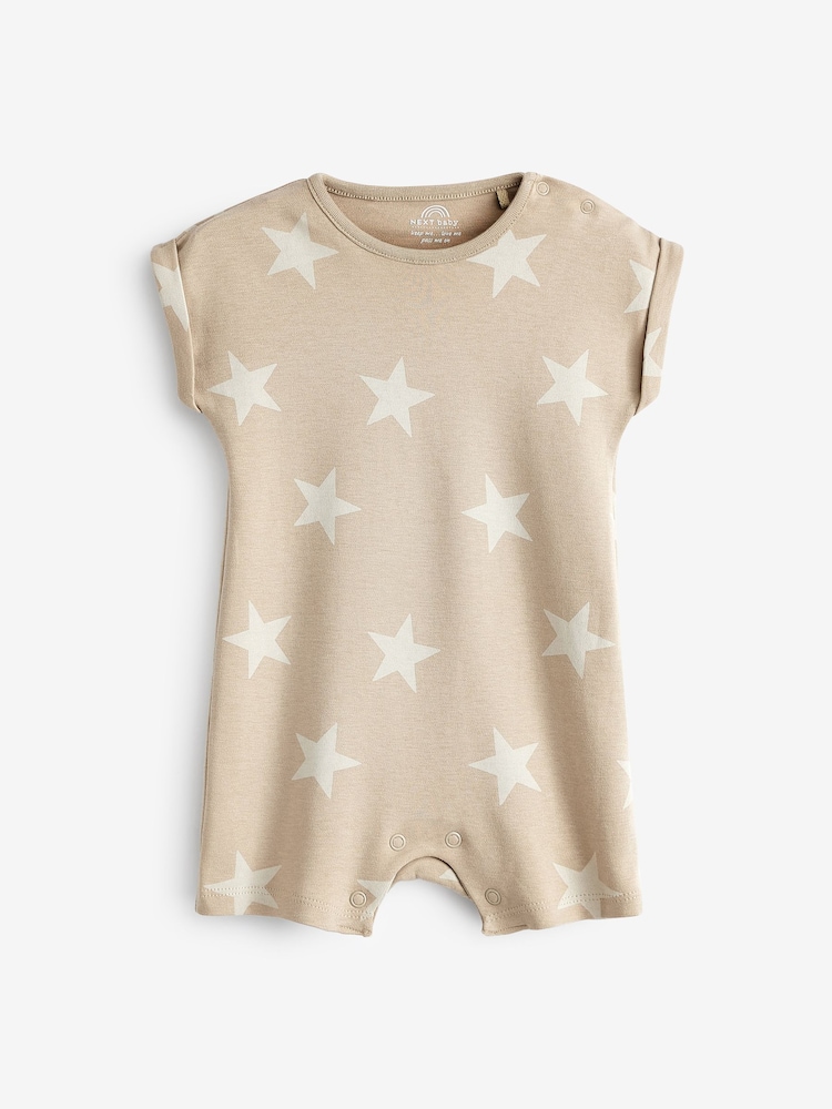 Minerals Star Baby Jersey Romper 4 Pack (0mths-3yrs) - Image 7 of 9