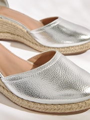 srebrna (barva); srebro - Zaprti natikači Forever Comfort® - Slika 5 iz 7