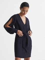 Платье с завязкой Reiss Diana - Изображение 1 из 5