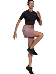 adidas Black Run Fast Lace T-Shirt - Image 4 of 7