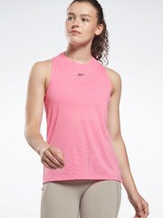 Reebok Pink Burnout Tank Top - Image 1 of 4