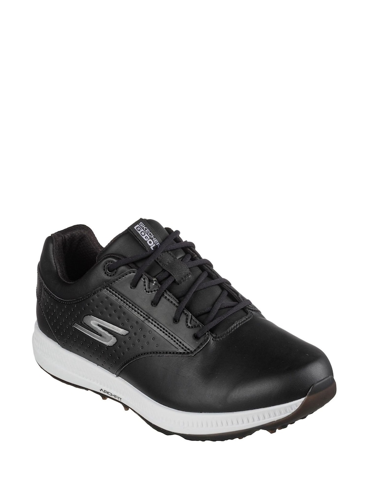 Skechers Black Go Golf Elite 5 Legend Golf Mens Shoes - Image 2 of 3 Skechers Black Go Golf Elite 5 Legend Golf Mens Shoes - Image 2 of 3