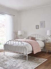 White Stella Metal Bed Frame - Image 1 of 6
