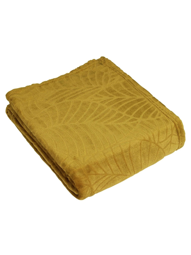 furn. Yellow Folio Throw - Image 2 of 3