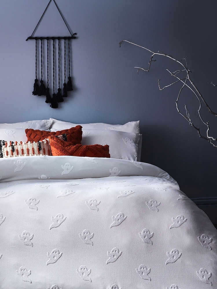 Furn Ghost Tufted 100% Cotton Duvet Cover and Pillowcase Set - Изображение 2 из 4