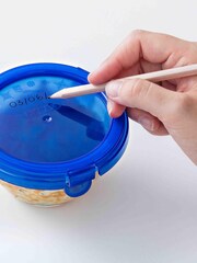 Pyrex Set of 4 Clear Cook & Go Snack Set - Image 4 of 5