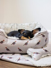 Rosewood Grey Small Pheasant Print Bundle Dog Bedding Set - Image 1 of 4