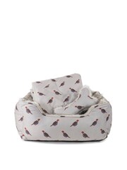 Rosewood Grey Small Pheasant Print Bundle Dog Bedding Set - Image 3 of 4
