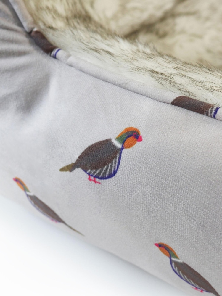 Rosewood Grey Small Pheasant Print Bundle Dog Bedding Set - Image 4 of 4