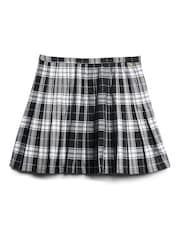 Negro - Minifalda de cuadros plisada vintage de Superdry - Imagen 5 de 6
