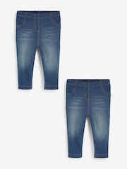 Džins - Jeggings z elastičnim pasom (3mesecev-7leto) - Slika 1 iz 4