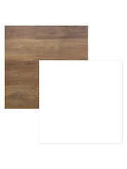 AVF White Whitesands Rustic Wood Effect Coffee Table - Image 4 of 5