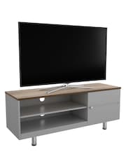 AVF Grey Whitesands 1200 Rustic Wood Effect TV Stand - Image 3 of 7