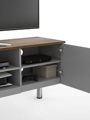 AVF Grey Whitesands 1200 Rustic Wood Effect TV Stand - Image 5 of 7