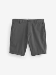 Charcoal Grey Skinny Fit Stretch Chinos Shorts - Image 5 of 6