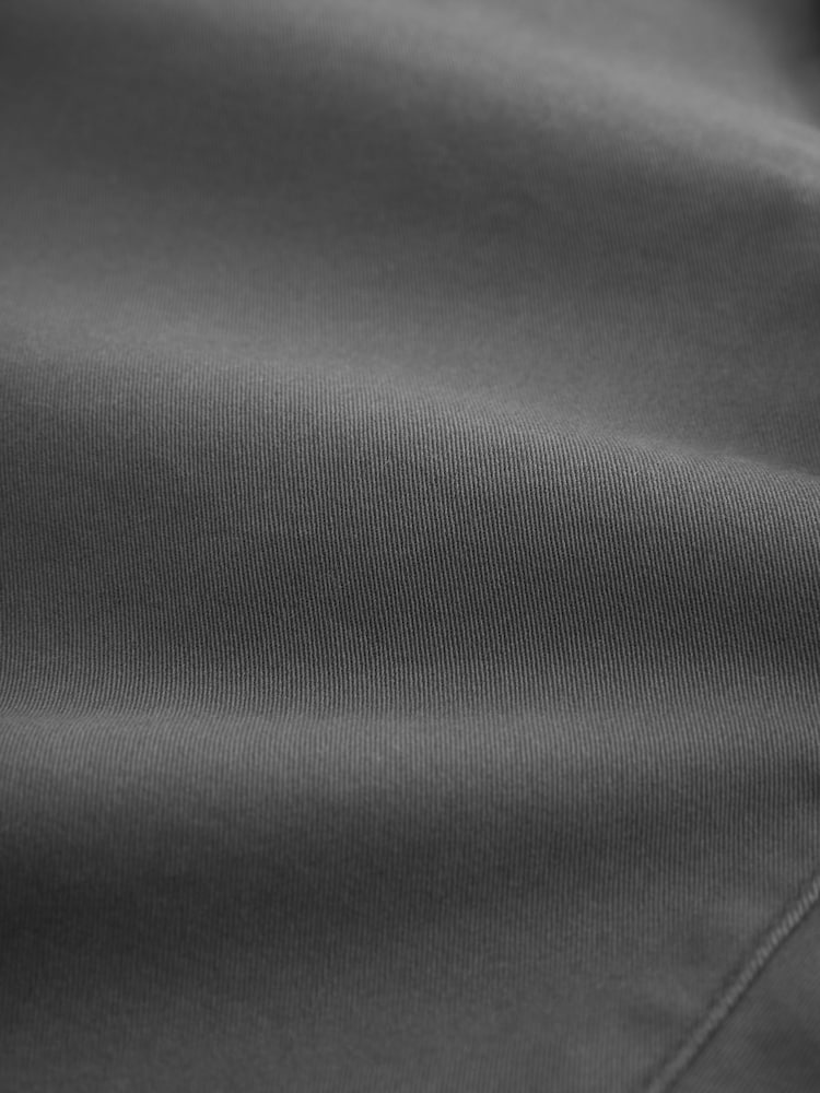 Charcoal Grey Skinny Fit Stretch Chinos Shorts - Image 6 of 6