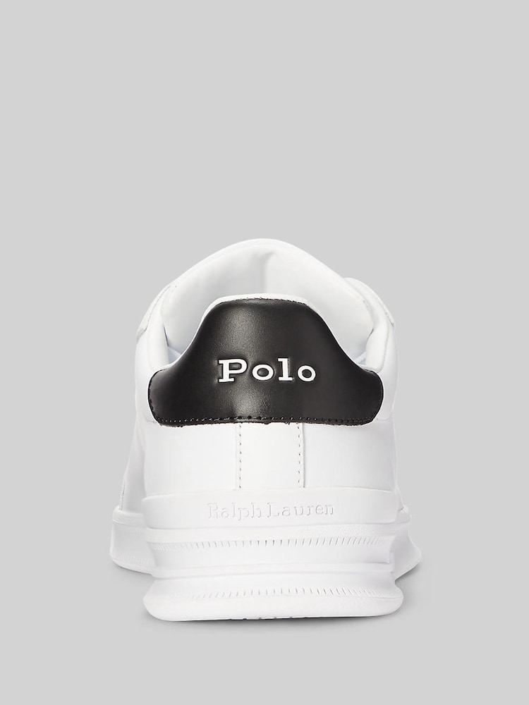 Blanc - Baskets Polo Ralph Lauren Heritage Court II en cuir - Image 7 de 7