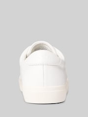 Polo Ralph Lauren White Longwood Leather Trainers - Image 4 of 6