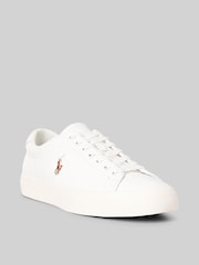 Polo Ralph Lauren White Longwood Leather Trainers - Image 6 of 6