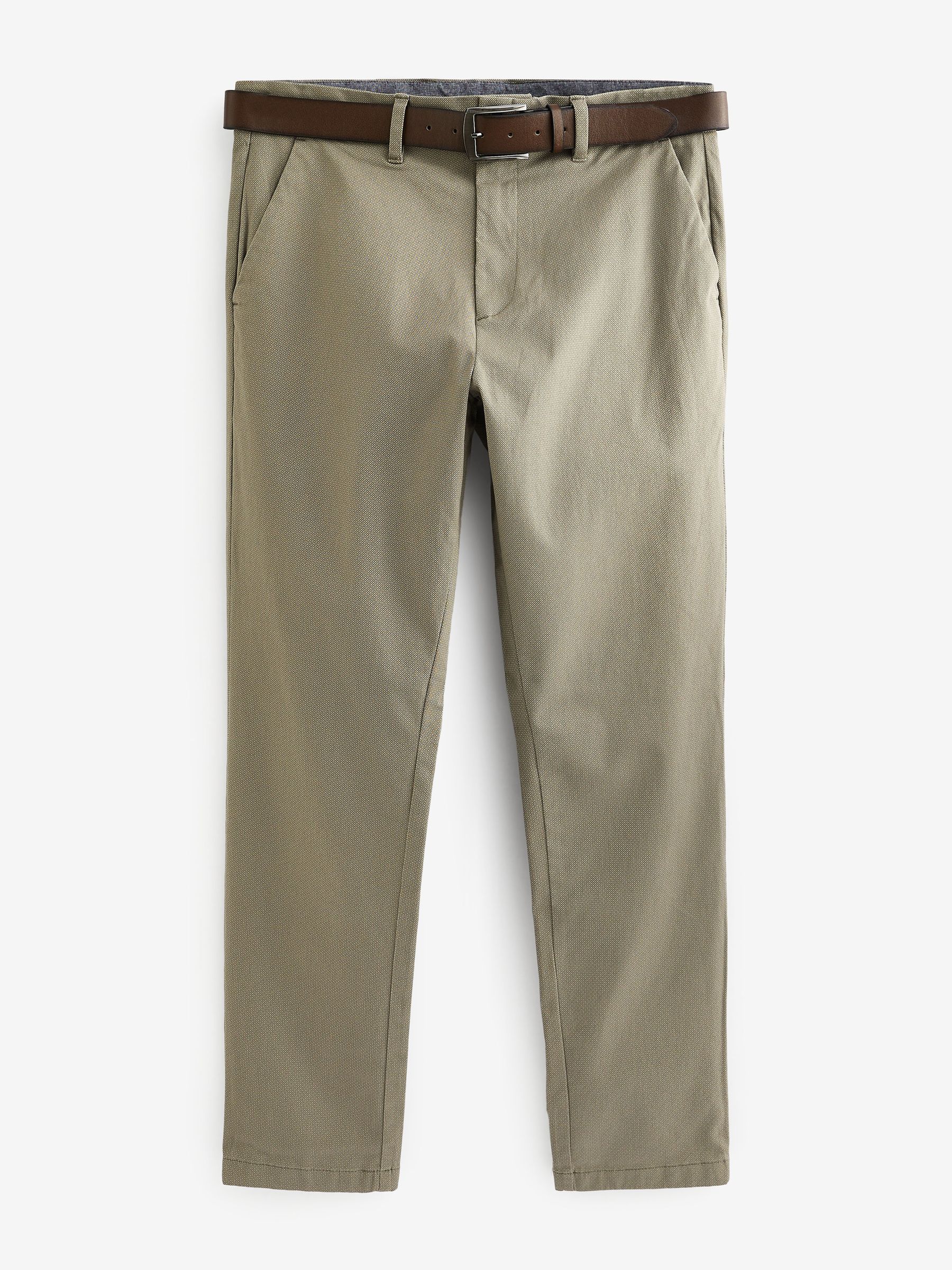 新品 LENO CHINO TROUSERS FADE 34インチ FUDGE