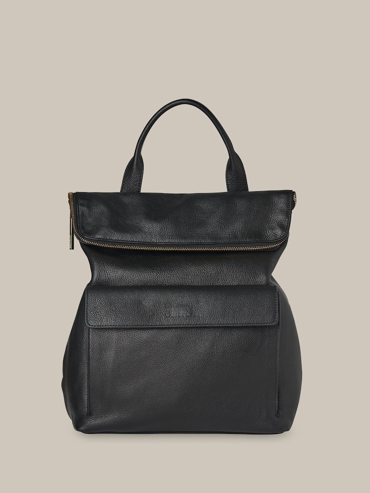 Whistles Black Verity Backpack - Image 1 of 4