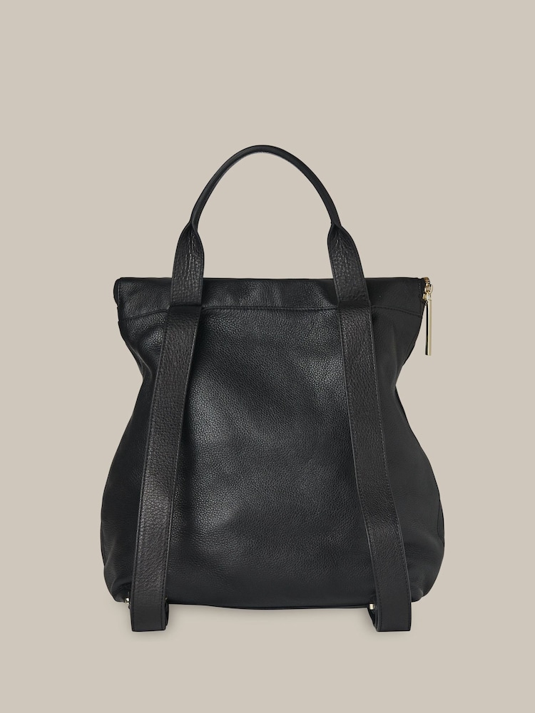 Whistles Black Verity Backpack - Image 2 of 4