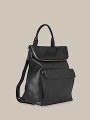 Whistles Black Verity Backpack - Image 3 of 4