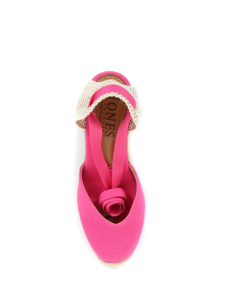 Jones Bootmaker Ladies Alyssa Wedge Espadrilles - Image 4 of 4