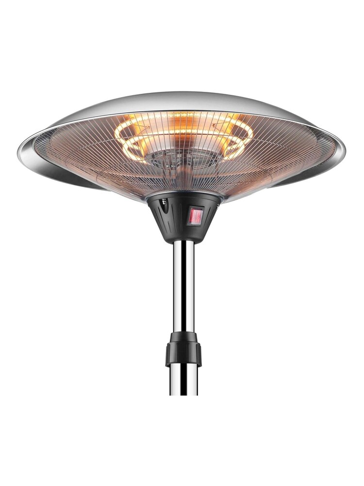 Tepro Silver Garden Millbury 2kW Adjustable Output Electric Patio Heater - Image 2 of 3