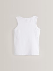 White 3 Pack Kind To Skin Vests (1.5-12yrs) - Image 2 of 3